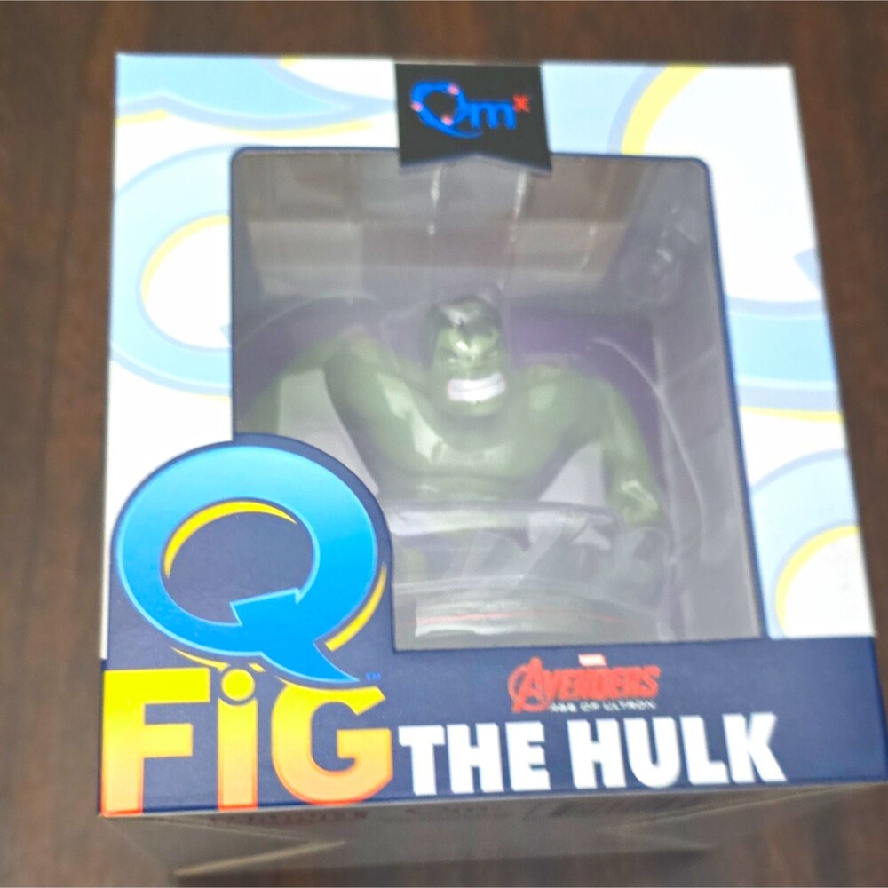Quantum Mechanix Q-Fig Hulk Avengers Age of Ultron Figure Boxed 2016 QMx